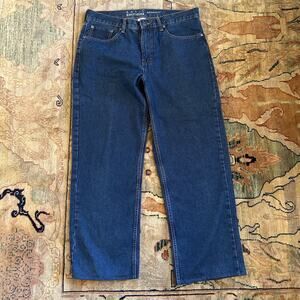 Basic addition relaxed fit jeans mens 31 x 30 (Actual 34 x 27)